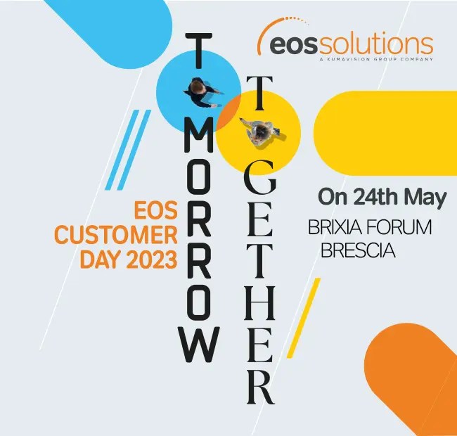 EOS CUSTOMER DAY 2023 TOMORROW TOGETHER EOS Solutions